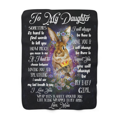 Special Gift For Your Daughter Blanket - From Mom