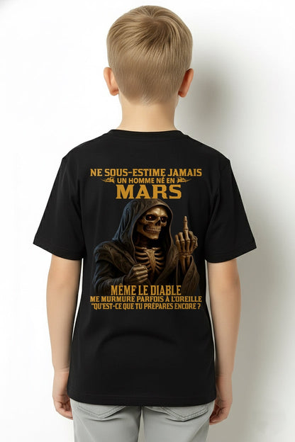 NE SOUS-ESTIME JAMAIS UN HOMME NÉ EN MARS Fr03 KATE03 male (SKU12-305-03)
