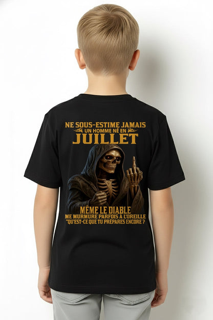 NE SOUS-ESTIME JAMAIS UN HOMME NÉ EN JUILLET Fr07 KATE07 male (SKU12-305-07)