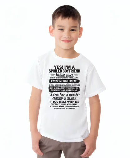 I'M A SPOILED BOYFRIEND - GIFT FROM WIFE/GIRLFRIEND - NIKI00 (SKU26T-01250-00)
