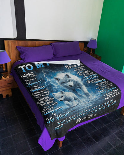 Special Gift For Your Son Blanket - From Mom (SKUB11-131)