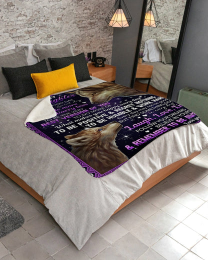 Special blanket for Daughter - From Mom blanket