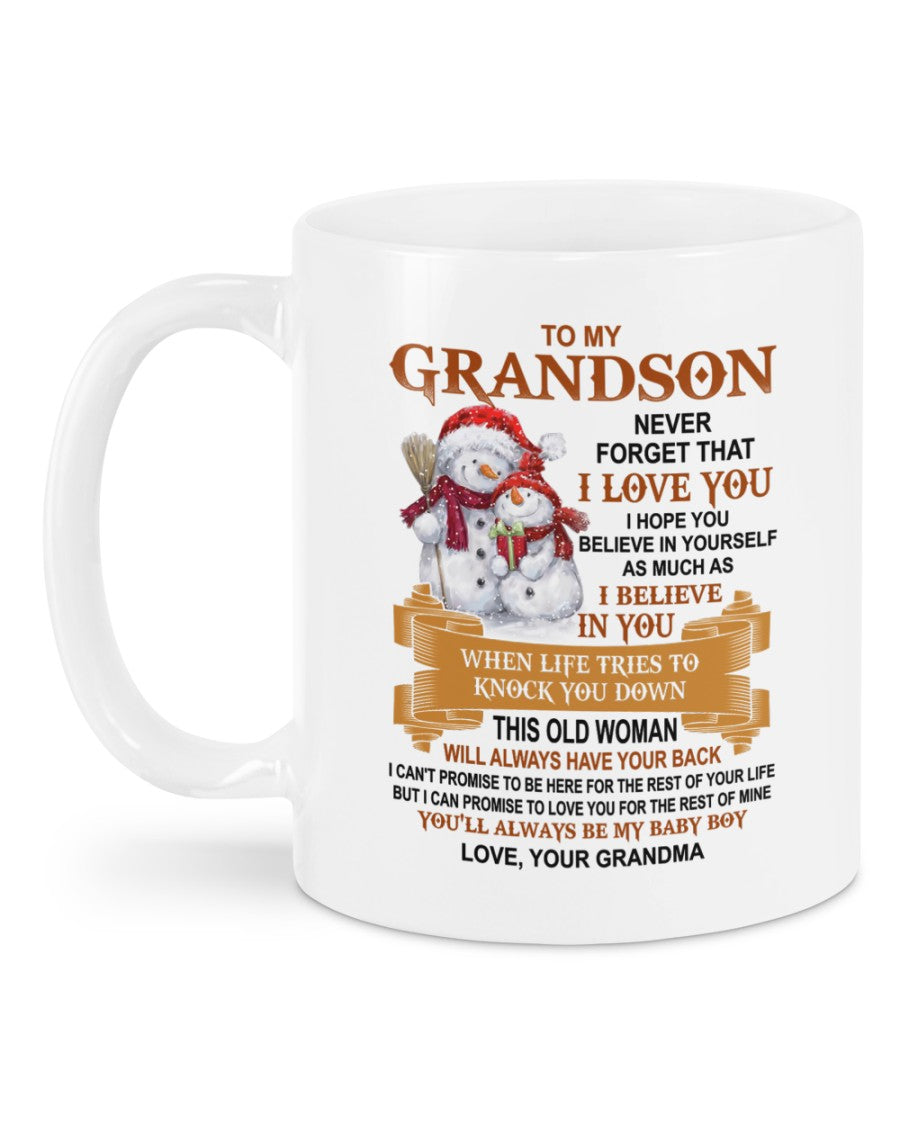 TO GRANDSON MUG 01 - GIFT FROM GRANDMA - TIEN00