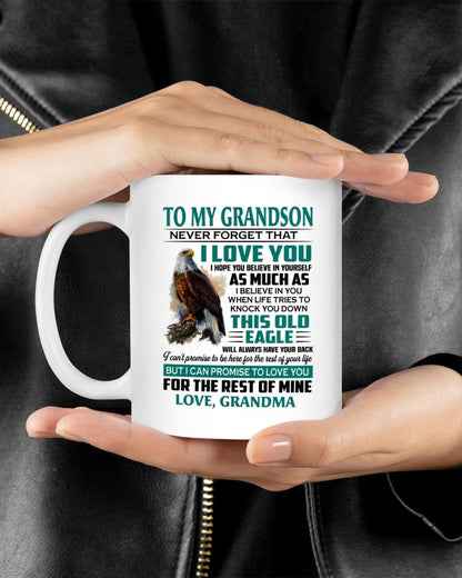 TO GRANDSON MUG 02 - GIFT FROM GRANDMA - TIEN00
