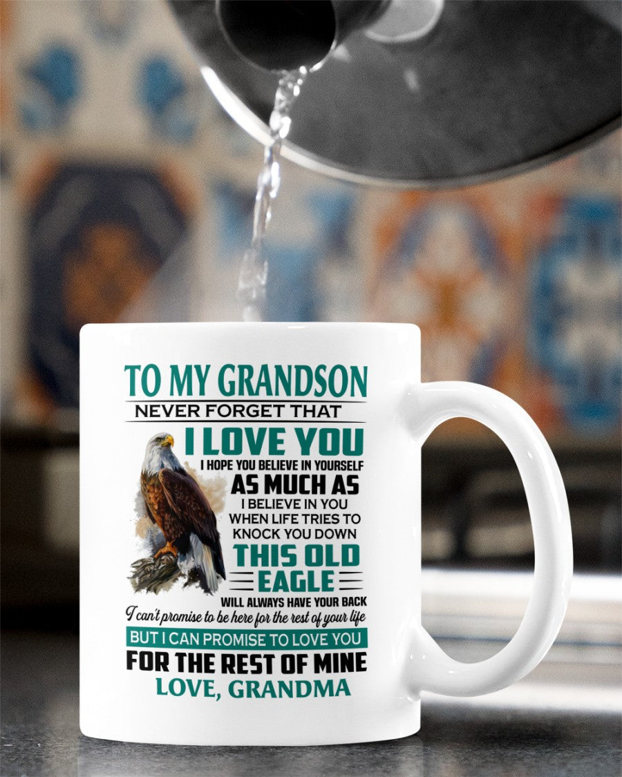 TO GRANDSON MUG 02 - GIFT FROM GRANDMA - TIEN00
