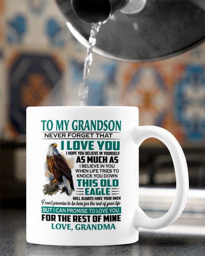 TO GRANDSON MUG 02 - GIFT FROM GRANDMA - TIEN00