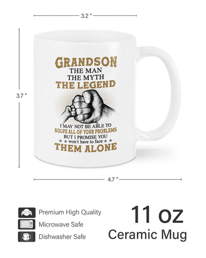 TO GRANDSON MUG 03 - GIFT FROM GRANDMA - TIEN00