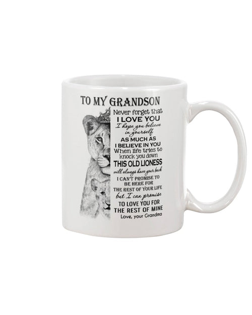 TO GRANDSON MUG 04 - GIFT FROM GRANDMA - TIEN00