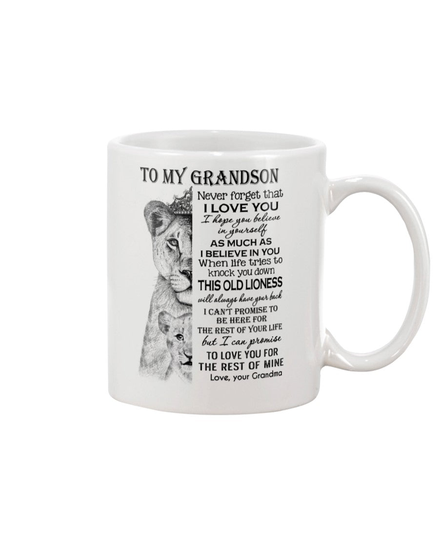TO GRANDSON MUG 04 - GIFT FROM GRANDMA - TIEN00