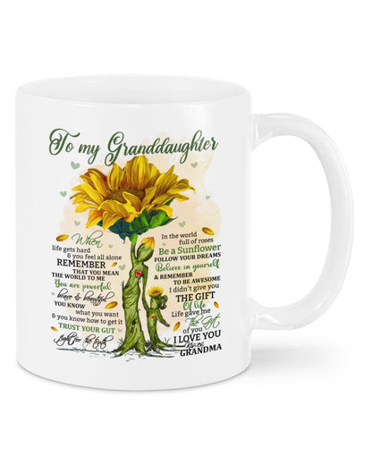 TO GRANDDAUGHTER MUG 02 - GIFT FROM GRANDMA - TIEN00