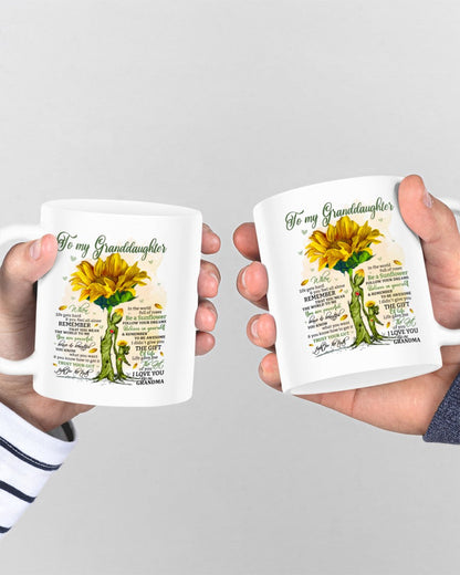 TO GRANDDAUGHTER MUG 02 - GIFT FROM GRANDMA - TIEN00