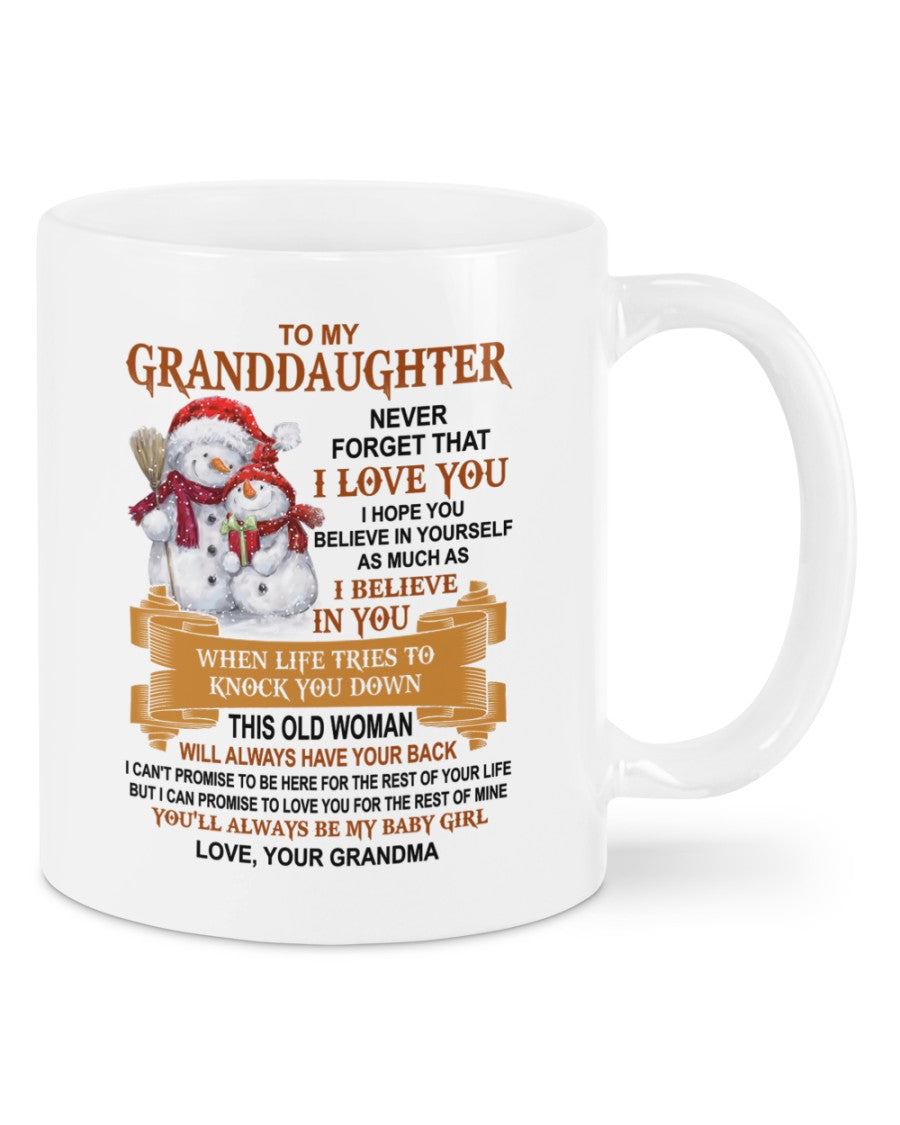 TO GRANDDAUGHTER MUG 03 - GIFT FROM GRANDMA - TIEN00