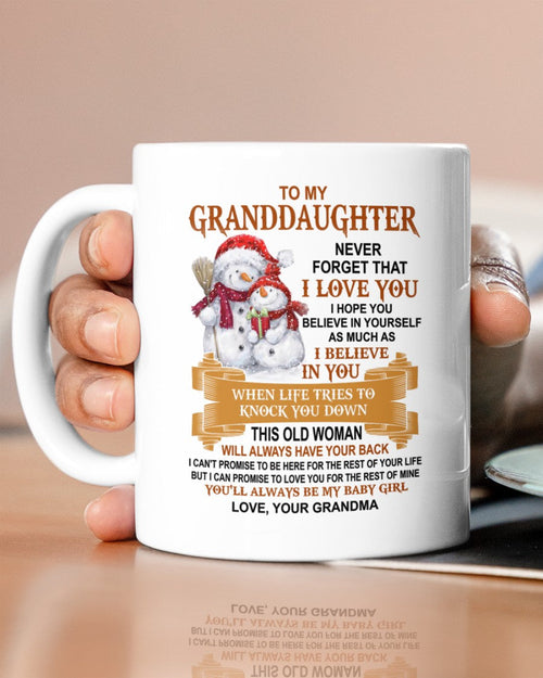 TO GRANDDAUGHTER MUG 03 - GIFT FROM GRANDMA - TIEN00