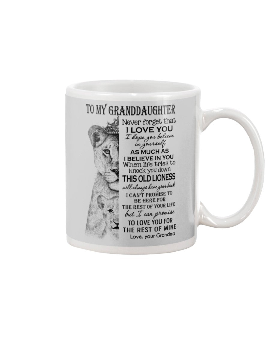 TO GRANDDAUGHTER MUG 04 - GIFT FROM GRANDMA - TIEN00