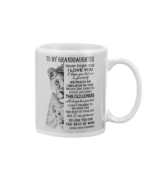 TO GRANDDAUGHTER MUG 04 - GIFT FROM GRANDMA - TIEN00
