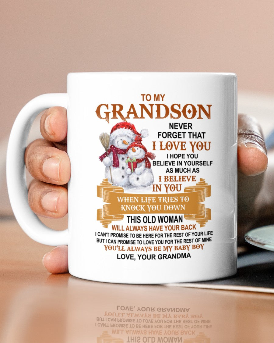 TO GRANDSON MUG 01 - GIFT FROM GRANDMA - TIEN00