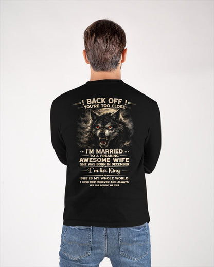 DECEMBER - BACK OFF! YOU'RE TOO CLOSE - GIFT FROM WIFE - NIKI12 (SKU26T-01-25-12)