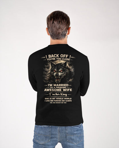 BACK OFF! YOU'RE TOO CLOSE - GIFT FROM WIFE - NIKI00 (SKU26T-01-25-00)