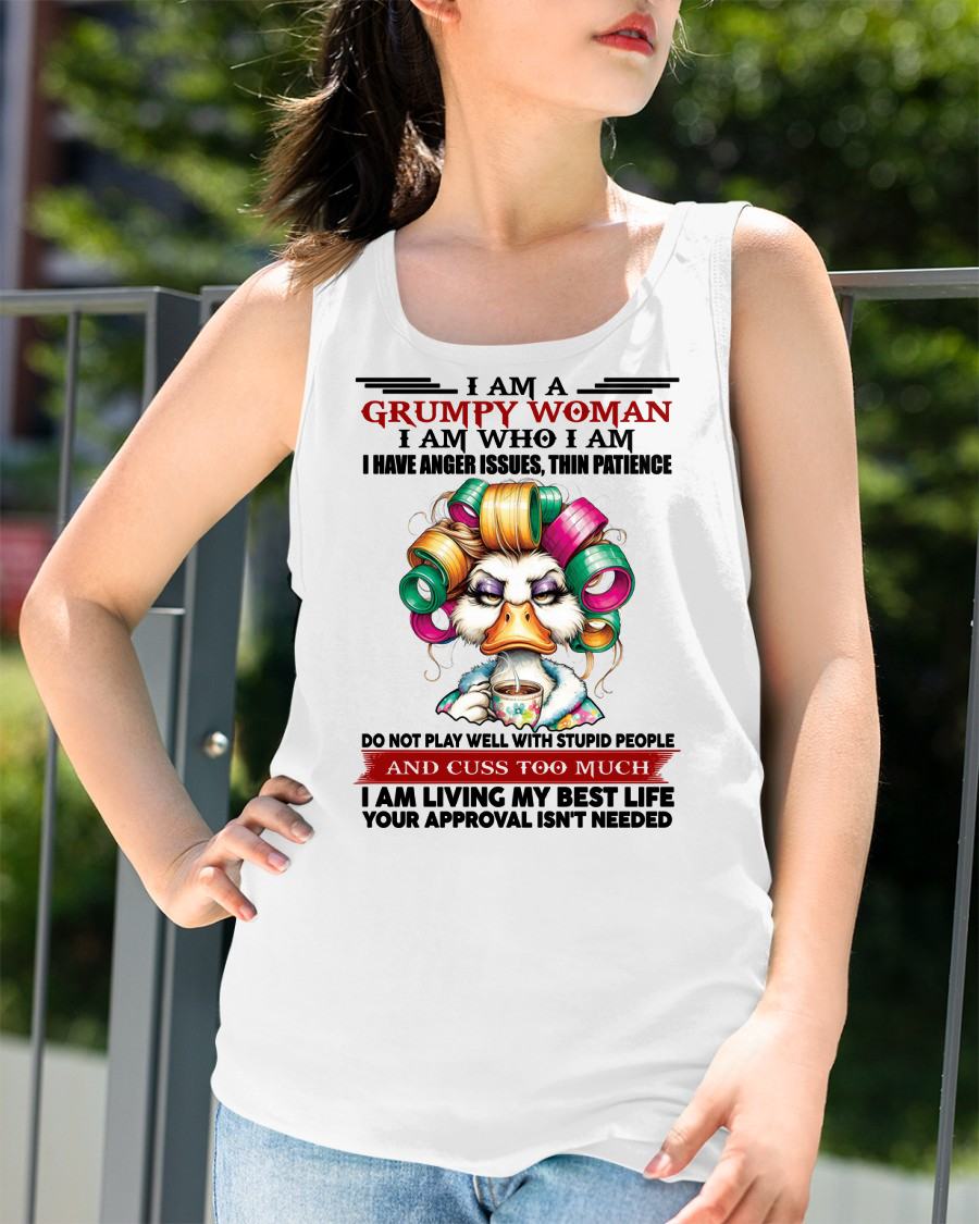 GRUMPY WOMAN - BIRTHDAY SHIRT FOR WOMEN - NIKI00 (SKU26T-01-22-00)