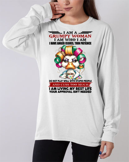 GRUMPY WOMAN - BIRTHDAY SHIRT FOR WOMEN - NIKI00 (SKU26T-01-22-00)