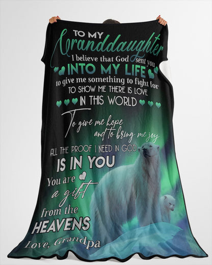 TO MY DAUGHTER - GIFT FOR DAUGHTER - Sherpa Fleece Quilt Blanket (SKUB10-88)