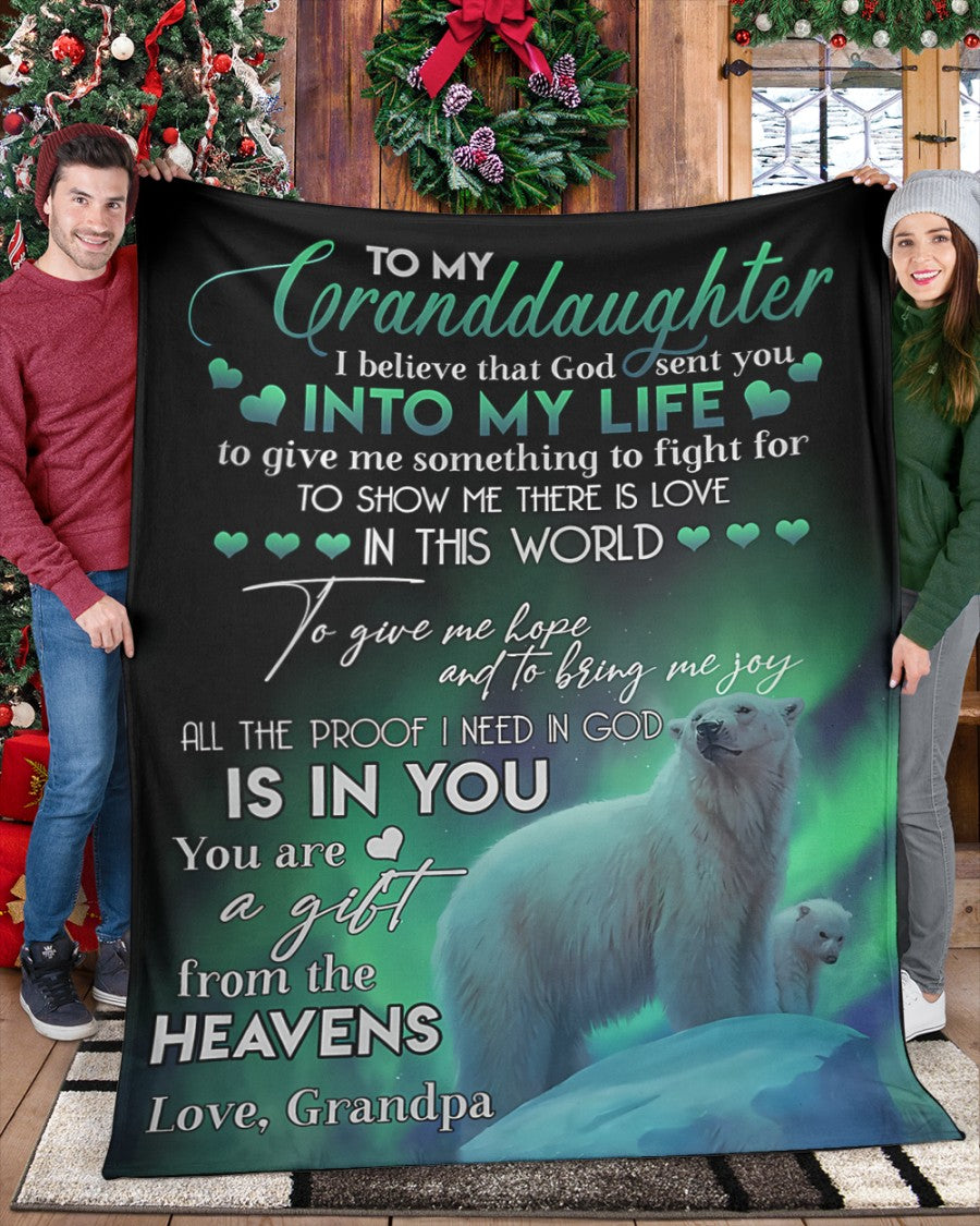 TO MY DAUGHTER - GIFT FOR DAUGHTER - Sherpa Fleece Quilt Blanket (SKUB10-88)