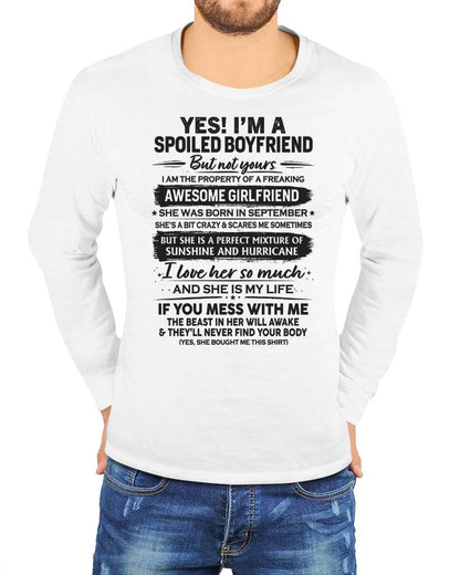 SEPTEMBER - I'M A SPOILED BOYFRIEND - GIFT FROM WIFE/GIRLFRIEND - NIKI09 (SKU26T-01250-09)