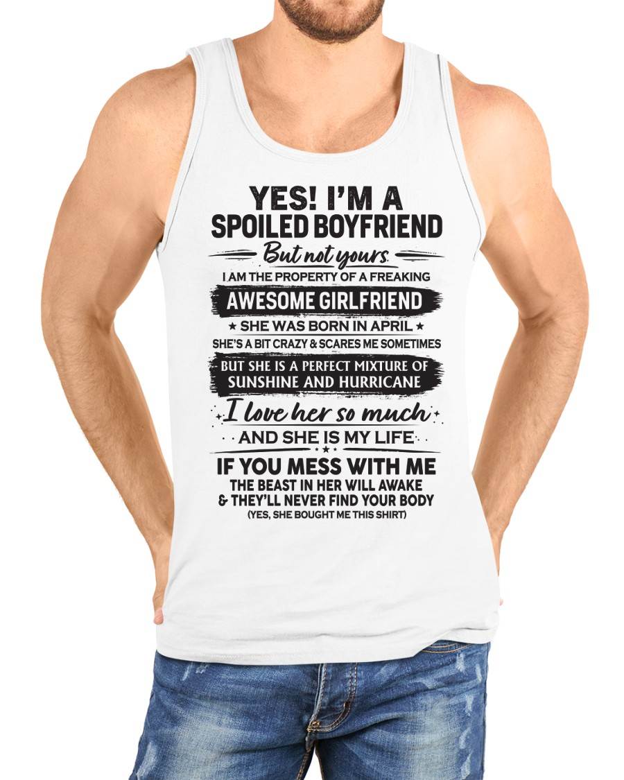 APRIL - I'M A SPOILED BOYFRIEND - GIFT FROM WIFE/GIRLFRIEND - NIKI04 (SKU26T-01250-04)