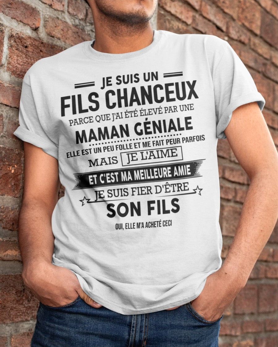 JE SUIS UN FILS GÂTÉ – CADEAU DE MAMAN INCROYABLE - frKATE00