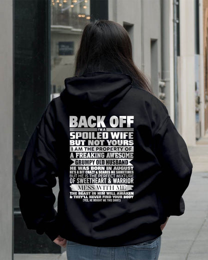 AUGUST - BACK OFF! I'M A SPOILED WIFE - GIFT FROM HUSBAND - NIKI08 (SKU2604-322-08)