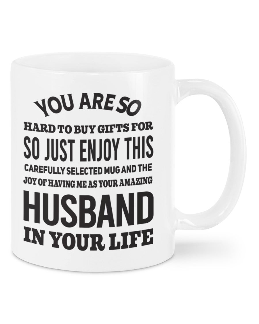 FUNNY MUG FOR YOUR WIFE - PERFECT GIFT FOR VALENTINE'S DAY - GIFT FROM HUSBAND NIKI00 (SKU12-327)