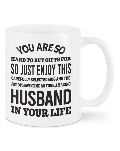 FUNNY MUG FOR YOUR WIFE - PERFECT GIFT FOR VALENTINE'S DAY - GIFT FROM HUSBAND NIKI00 (SKU12-327)