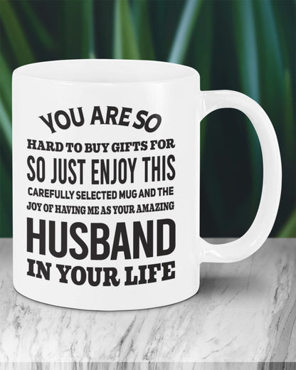 FUNNY MUG FOR YOUR WIFE - PERFECT GIFT FOR VALENTINE'S DAY - GIFT FROM HUSBAND NIKI00 (SKU12-327)