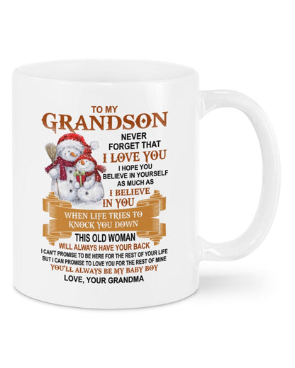 TO GRANDSON MUG 01 - GIFT FROM GRANDMA - TIEN00
