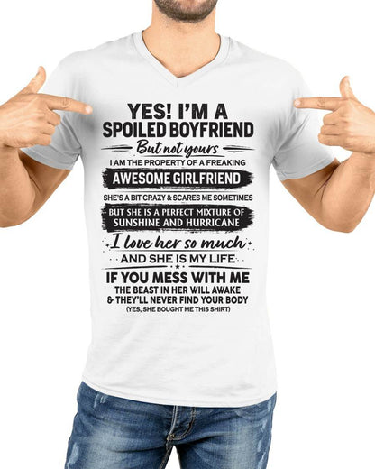 I'M A SPOILED BOYFRIEND - GIFT FROM WIFE/GIRLFRIEND - NIKI00 (SKU26T-01250-00)