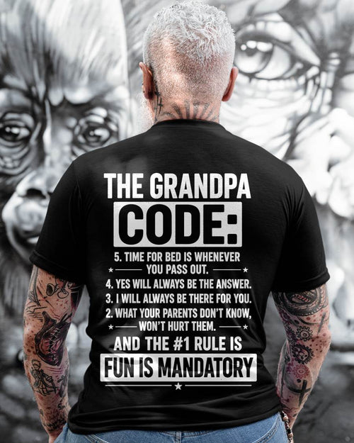 T SHIRT- GIFT FROM GRANDPA -NIKI (SKU2605-385)