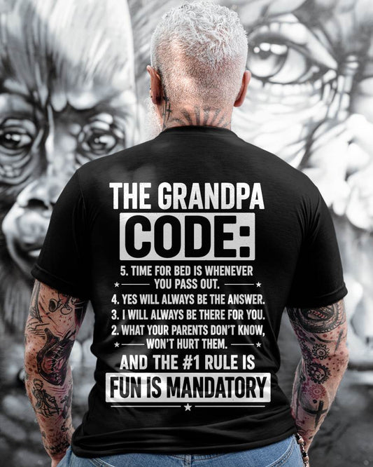 T SHIRT- GIFT FROM GRANDPA -NIKI (SKU2605-385)