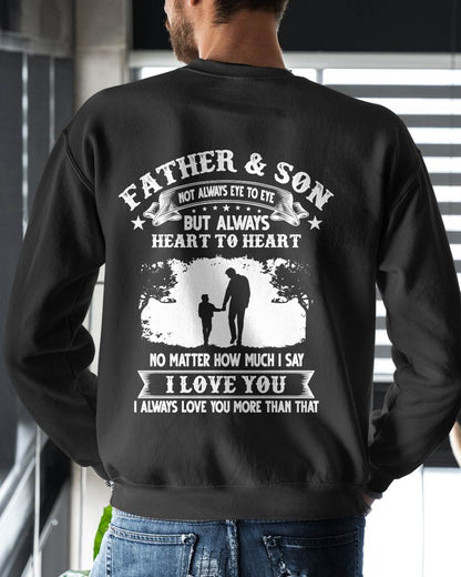 FATHER & SON - T SHIRT- GIFT FROM DAD -NIKI00 (SKU2606-130)