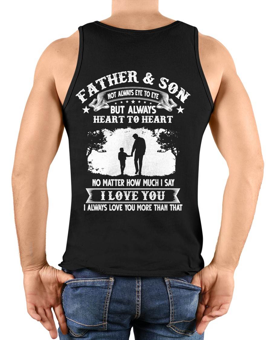 FATHER & SON - T SHIRT- GIFT FROM DAD -NIKI00 (SKU2606-130)