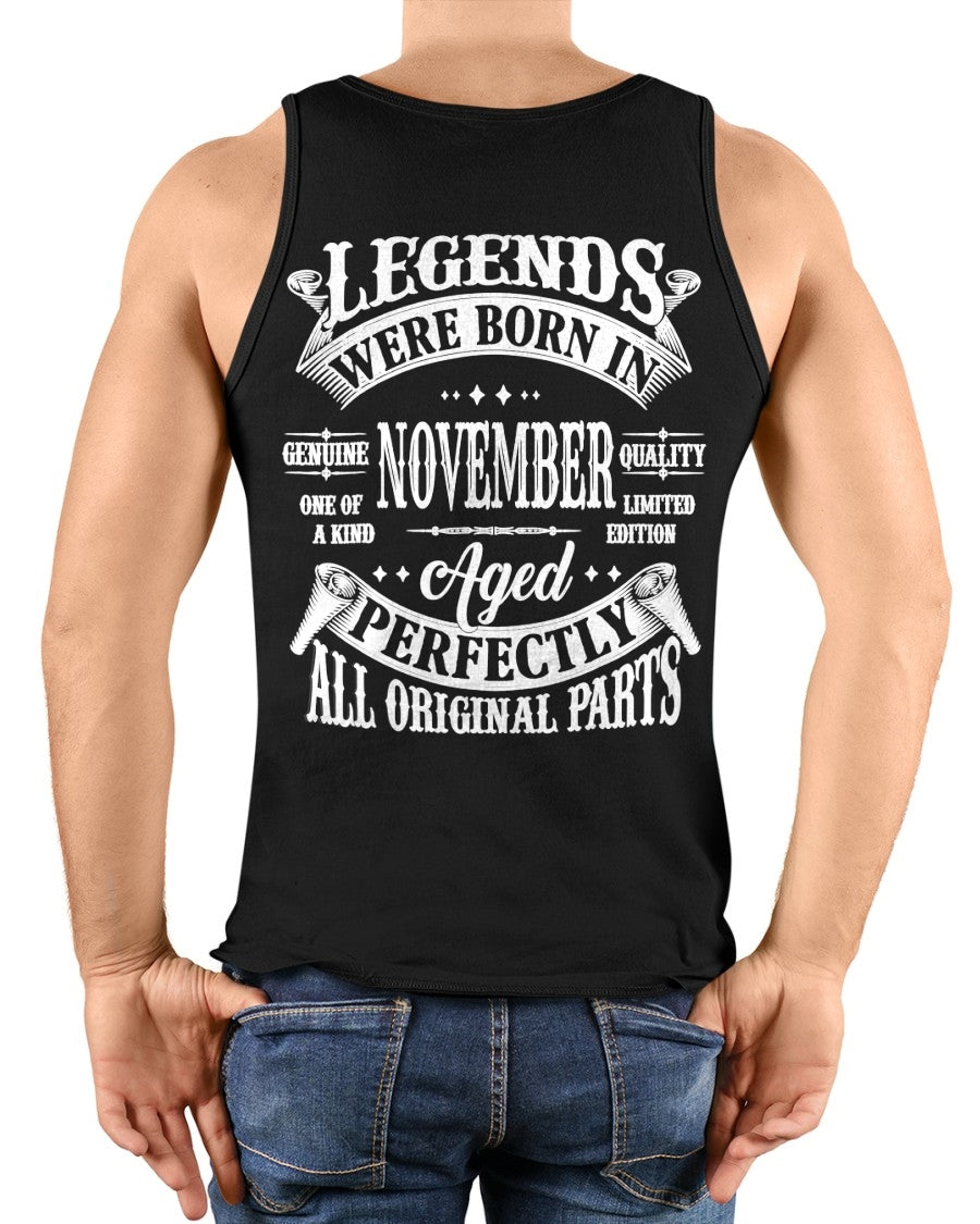 LEGEND WERE BORN IN NOVEMBER - male (SKU08-37-11) FULL