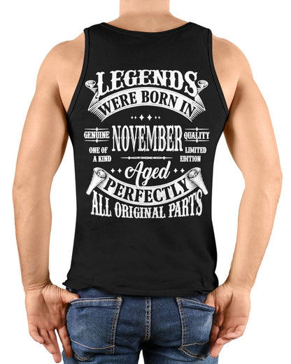 LEGEND WERE BORN IN NOVEMBER - male (SKU08-37-11) FULL