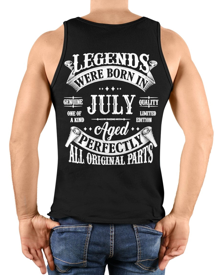 LEGEND WERE BORN IN JULY - male (SKU08-37-07) FULL