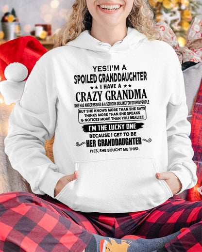 LUCKY GRANDDAUGHTER! - FROM GRANDMA - KATE00 (SKU12-119-00)