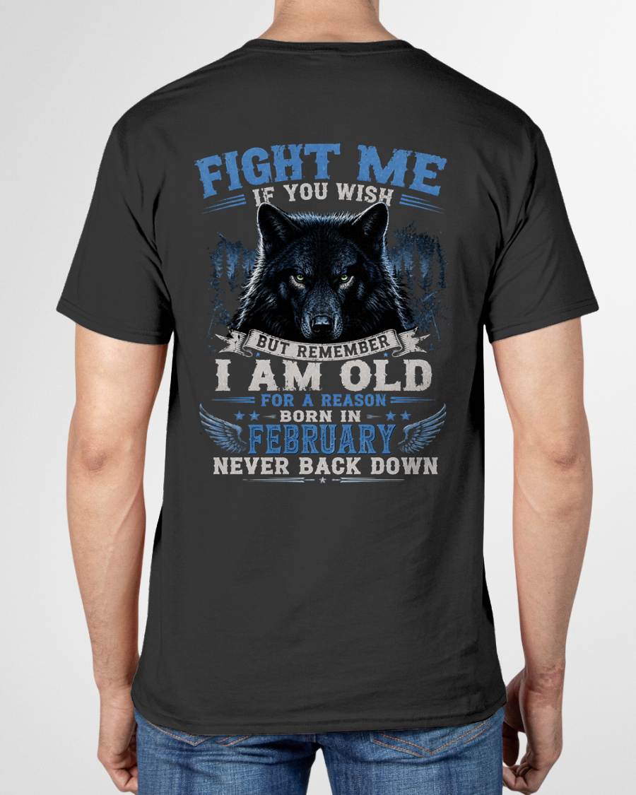 FEBRUARY -T SHIRT- GIFT FOR MEN -NIKI02 (SKU2606-304-02)