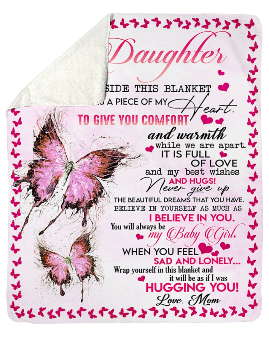 Special gift for your daughter blanket - from Mom