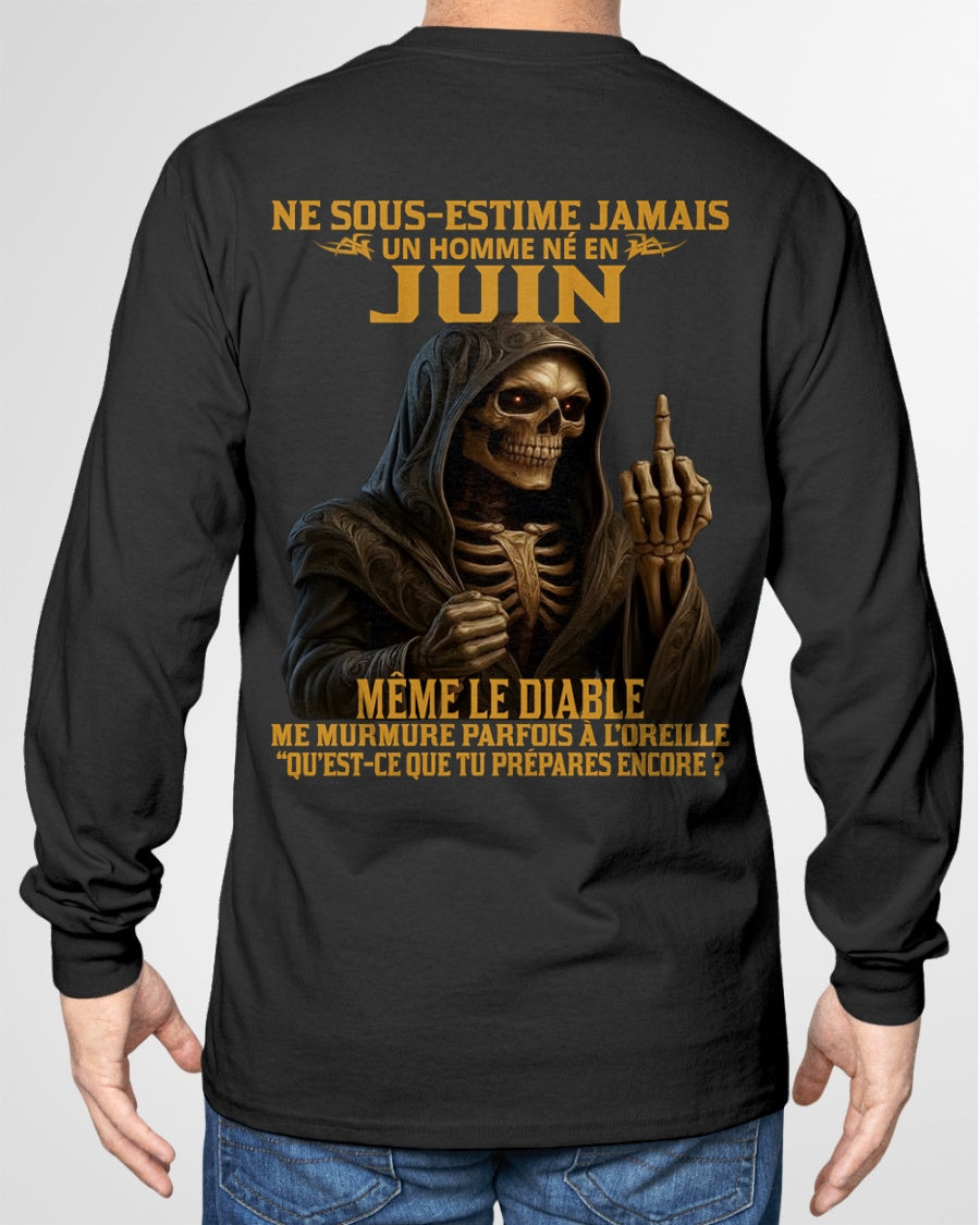 NE SOUS-ESTIME JAMAIS UN HOMME NÉ EN JUIN Fr06 KATE06 male (SKU12-305-06)