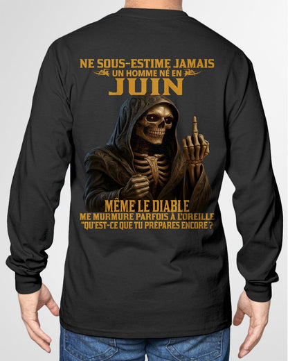 NE SOUS-ESTIME JAMAIS UN HOMME NÉ EN JUIN Fr06 KATE06 male (SKU12-305-06)