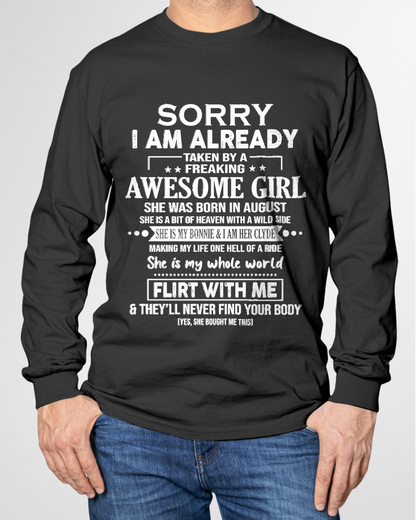 AUGUST – She Is My Bonnie And I Am Her Clyde – FROM WIFE TO HUSBAND – KATE08 (SKU26T-01-61-08)