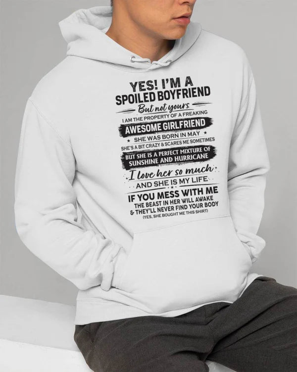 MAY- I'M A SPOILED BOYFRIEND - GIFT FROM WIFE/GIRLFRIEND - NIKI05 (SKU26T-01250-05)