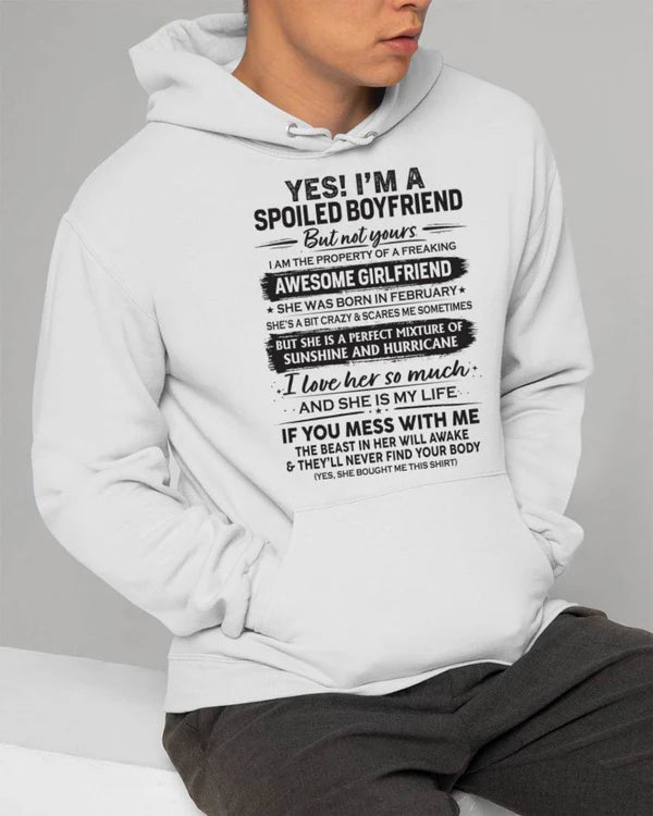 FEBRUARY- I'M A SPOILED BOYFRIEND - GIFT FROM WIFE/GIRLFRIEND - NIKI02 (SKU26T-01250-02)